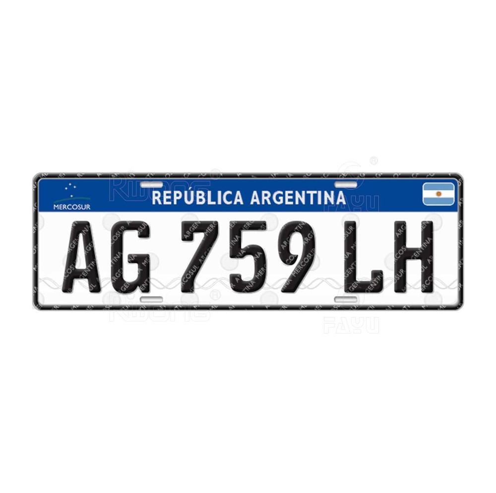 Автомобильный номерной знак МЕРКОСУР