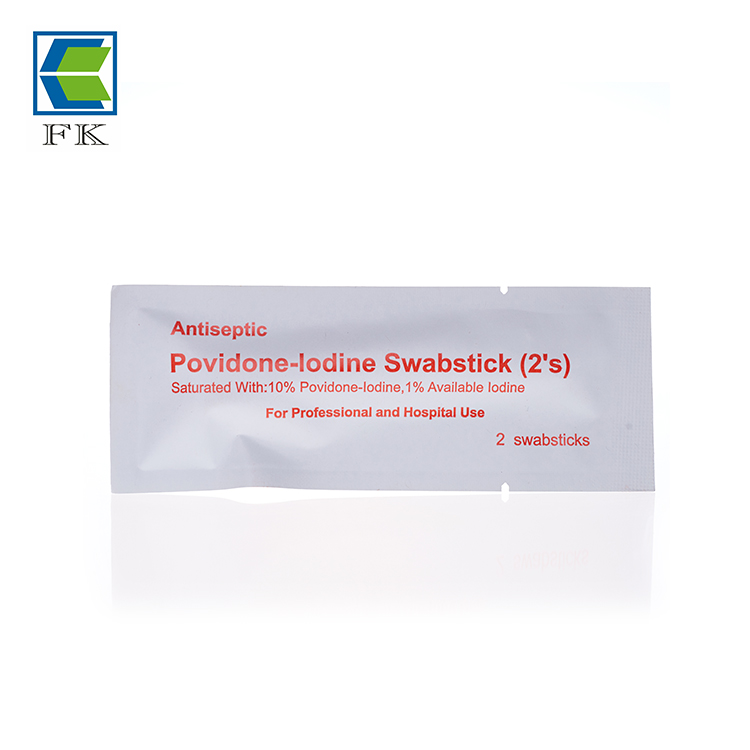 OEM одноразовые povipone йодный тампон палочки ce fda iso