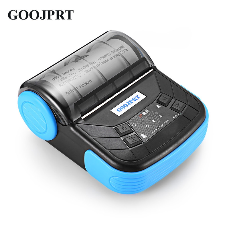 2022 hot cheapest Goojprt mtp-3 thermal printer 80mm wireless with free case and paper