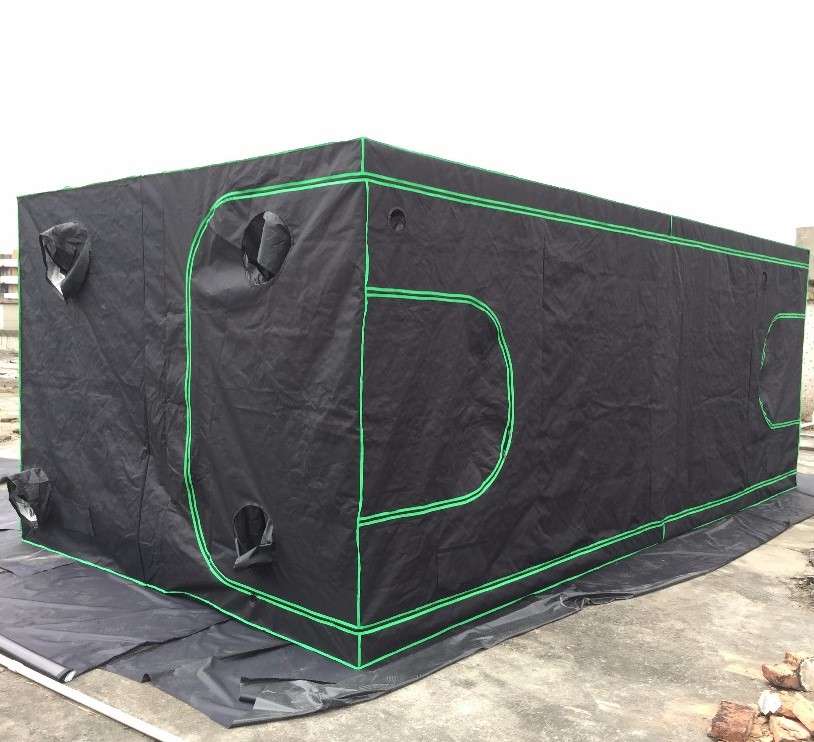 20 'x 10' навесная палатка для выращивания растений на заказ 210d 600d, большая наружная гидропонная палатка для выращивания