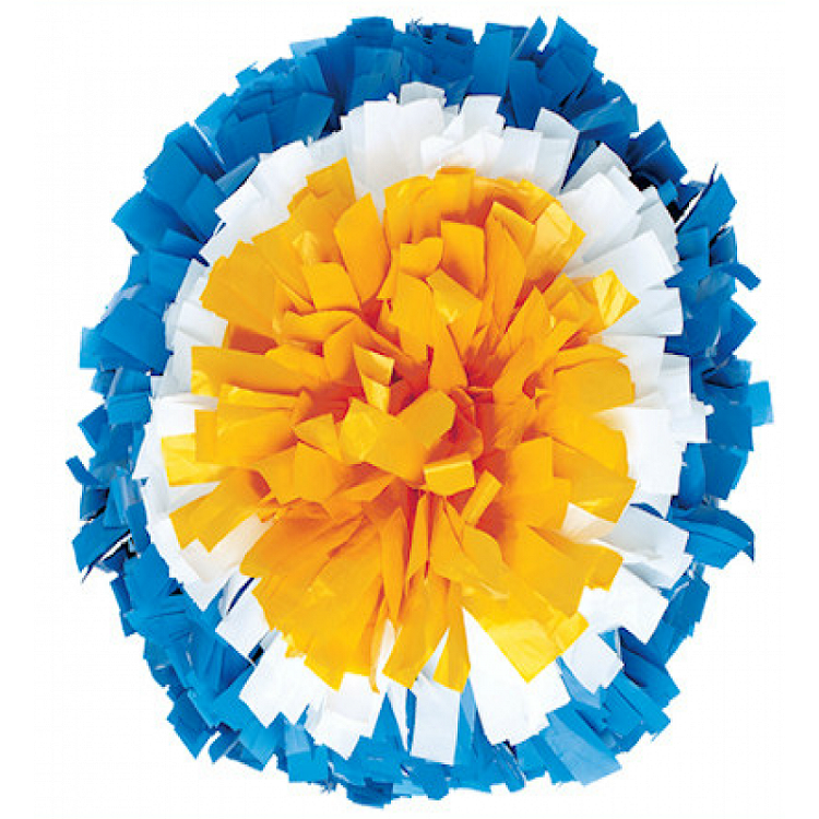 ИУ панда завод 6 дюймов целевой Батон ручка металлик pom poms cheer