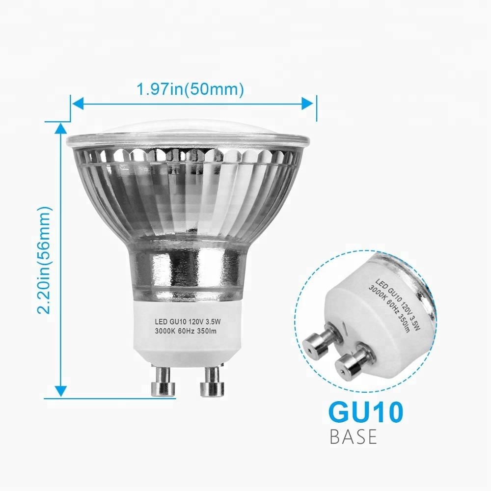 Светодиодный прожектор gu10 5W 450lm 120 градусов стеклянная чашка с TUV GS