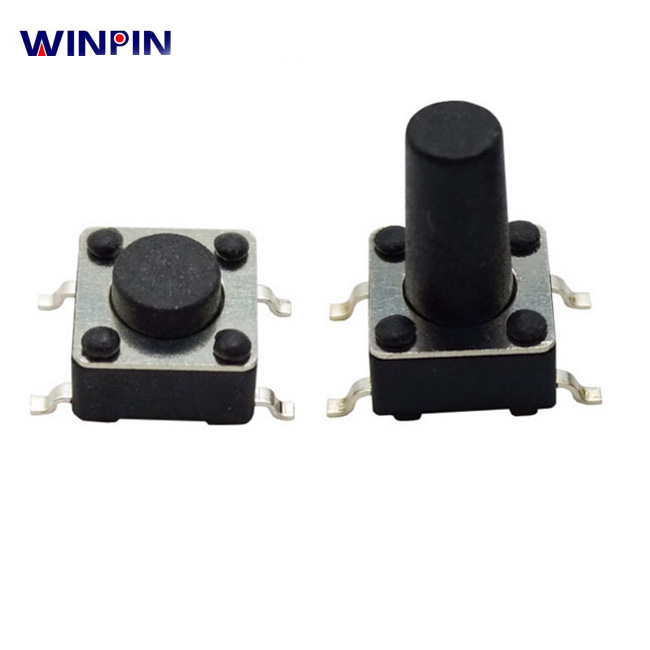 WINPIN сенсорный выключатель 6x6x4.3/5.0/6.0/7.0/8.0/9.0/9.5/10 мм поверхностное крепление smt smd разъем