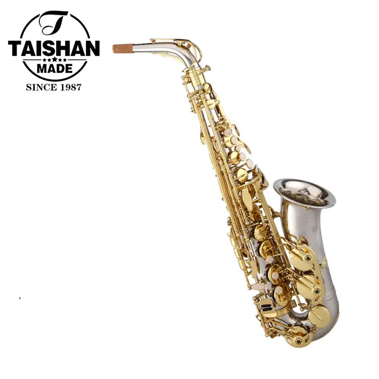 taishan new design high quality cupronickel body Eb tone alto saxophone for performance