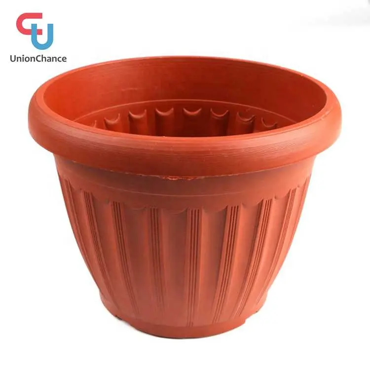 Plastic Plant Pots Wholesale Brown Plastic Flower Pot 15 Gallon Flower Pot