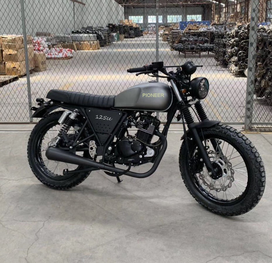 Классический мотоцикл/125cc cafe racer/EU4 Vintage cafe racer 125см3 мотоцикл