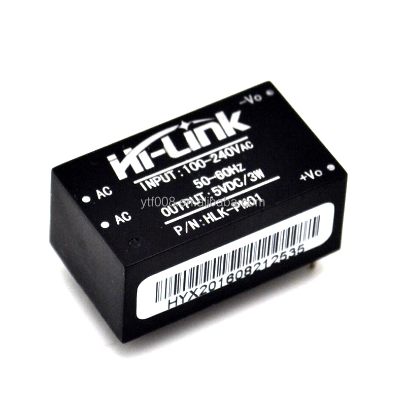 AC-DC isolated power supply module 220v switch 5v intelligent switching step-down power module HLK-PM01