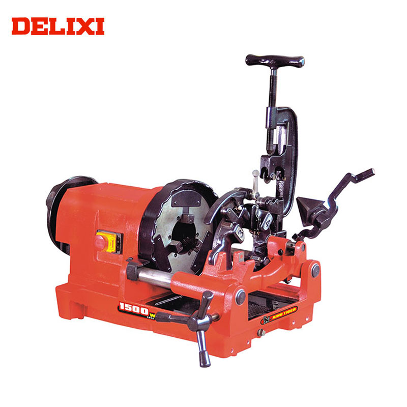 Лидер продаж стабильный DELIXI DLX80C1 1/2 "до 3" 1500 Вт сантехнические инструменты нарезной станок для труб