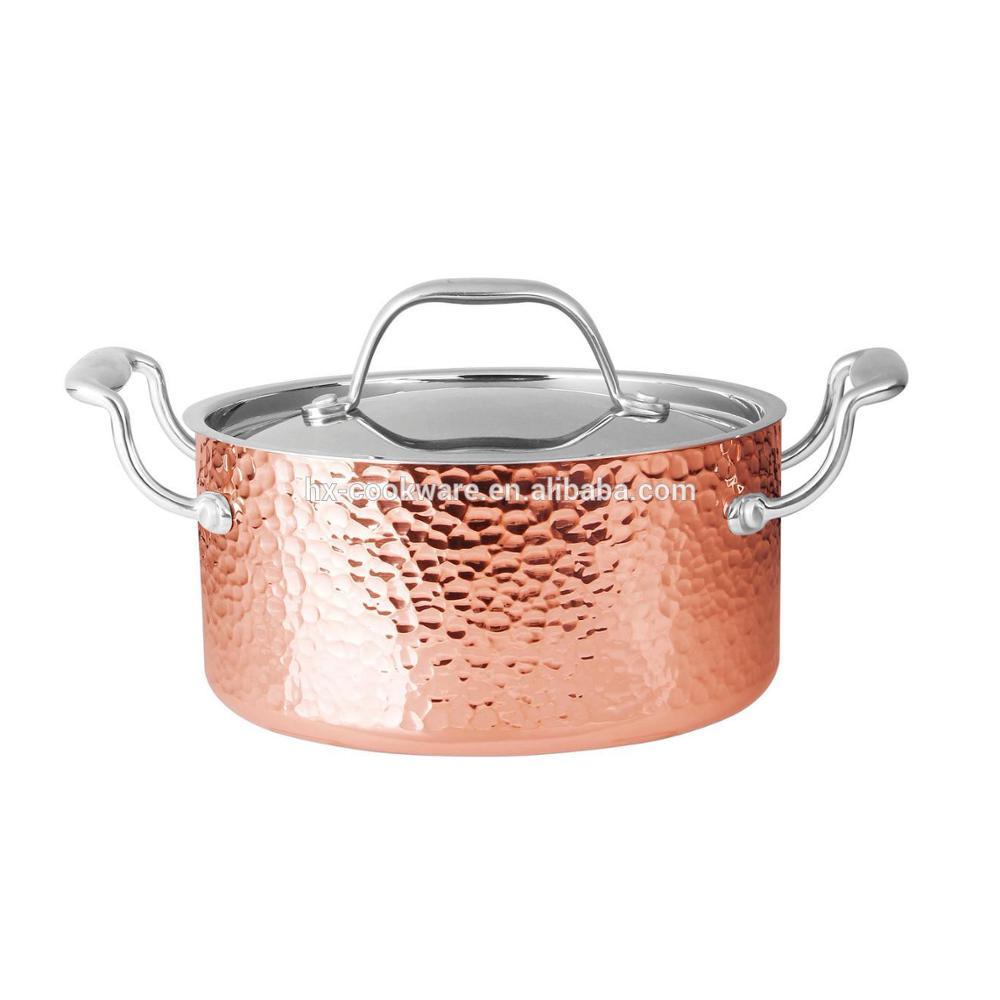 Commerical Multiply Copper Kitchen Pot