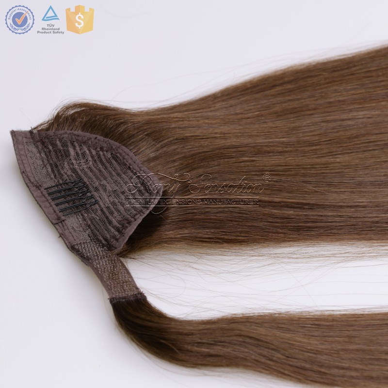 Российские Человеческие волосы remy для наращивания, искусственные волосы, хвост