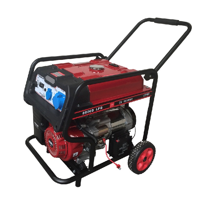 Мульти Топливная форсунка 400V 3 фазы переменного тока 13HP 5KW 6KVA бензин природный газ сжиженный газ генератор