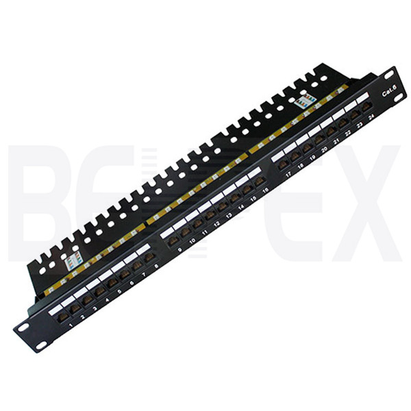 24 порта FTP типа RJ45 Модульная cat6 коммутационная панель