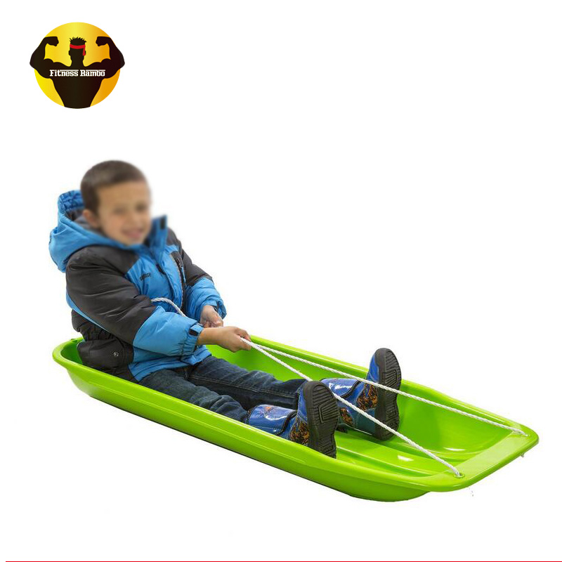 Plastic HDPE Outdoor Pulling Snow Sled for Children