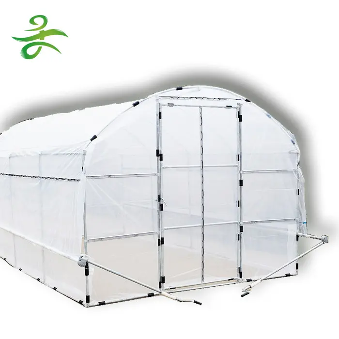 Skyplant Vegetables Low Cost Garden  Aluminium Frame Greenhouse Plastic film greenhouse