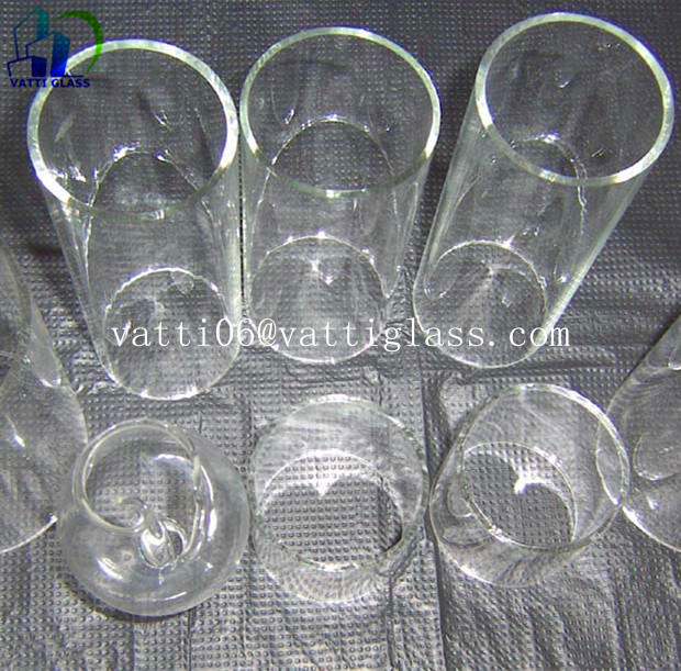 Пожарная полированная два открытых конца Pyrex Стеклянная трубка/кварцевая стеклянная труба/кварцевая трубка