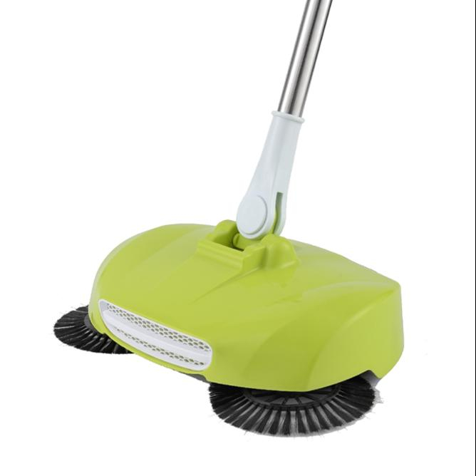 Легкая ручная очистка от пыли Spin Broom Ручная уборочная машина