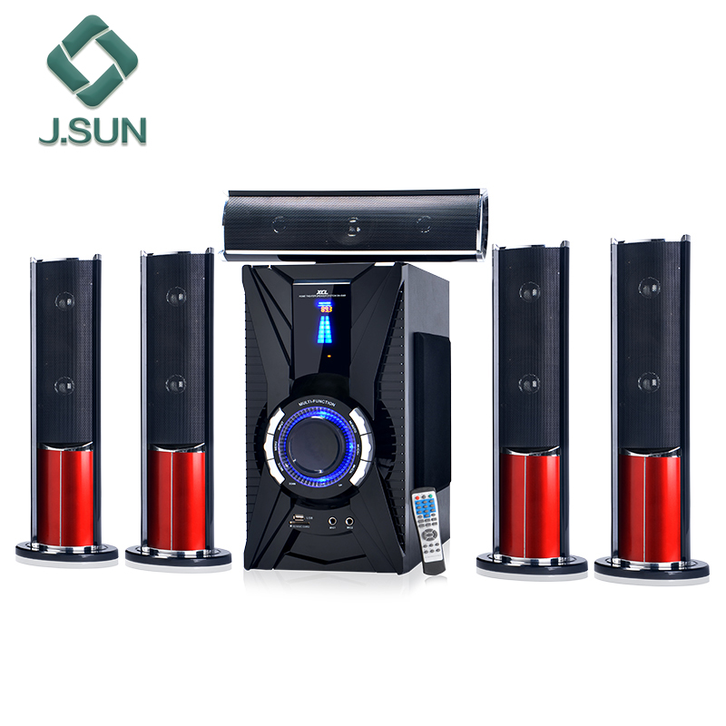Hifi стерео Деревянный 5,1 Домашний кинотеатр звуковая акустическая система