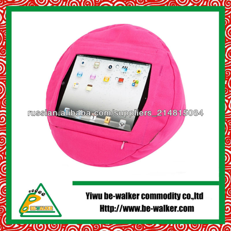 2013 новейшая мода полиэстера держатель IPad IPad подушку