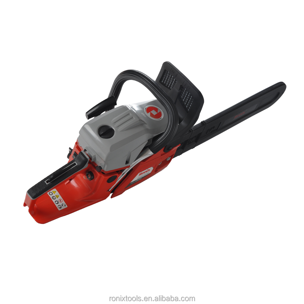 Бензопила Ronix, 1800 Вт, 3200 об/мин, тип двигателя 45cc, модель 4645pro