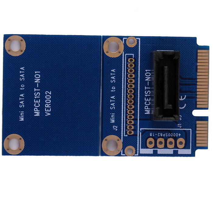 Meitk mSATA Mini PCI-e SATA SSD слот для 7-контактный жесткого диска SATA HDD адаптер карт Новый L20