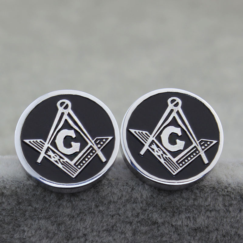 Стильные мастерские Масонские Запонки, бижутерия freemason