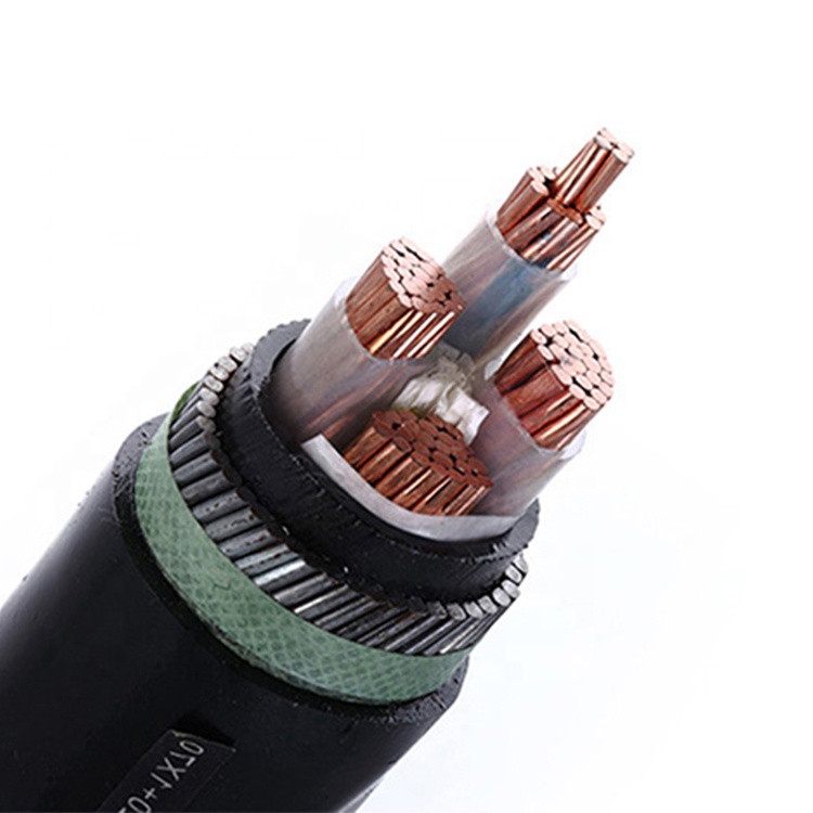 Китай (материк) 4 core 150 мм 185mm2 240mm2 3 + 1 медный кабель с изоляцией из сшитого полиэтилена, высокое качество стальной проволоки Многоядерные бронированного кабеля