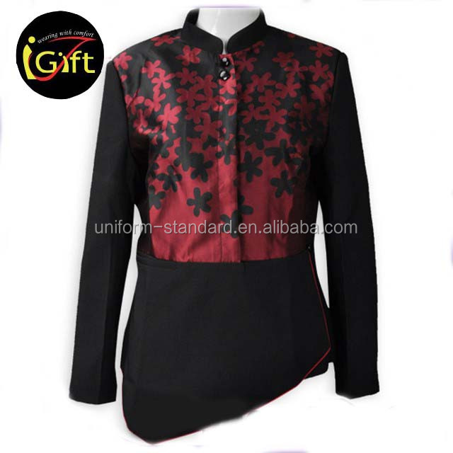 Customized restaurant waiter waist Apron uniforms Manufacturer