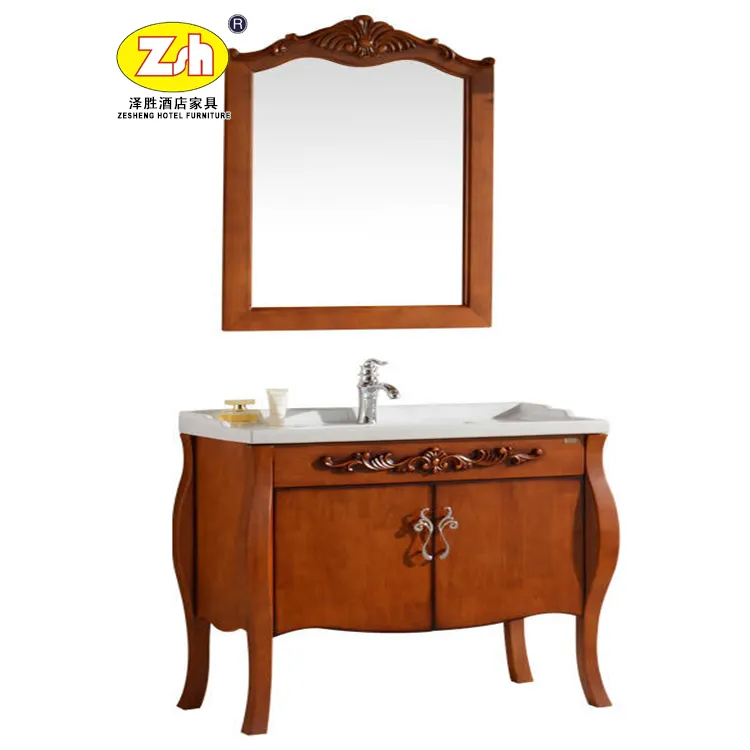 Hotel Waterproof wood vanity hotel bathroom cabinet bathroom vanity Z-E205