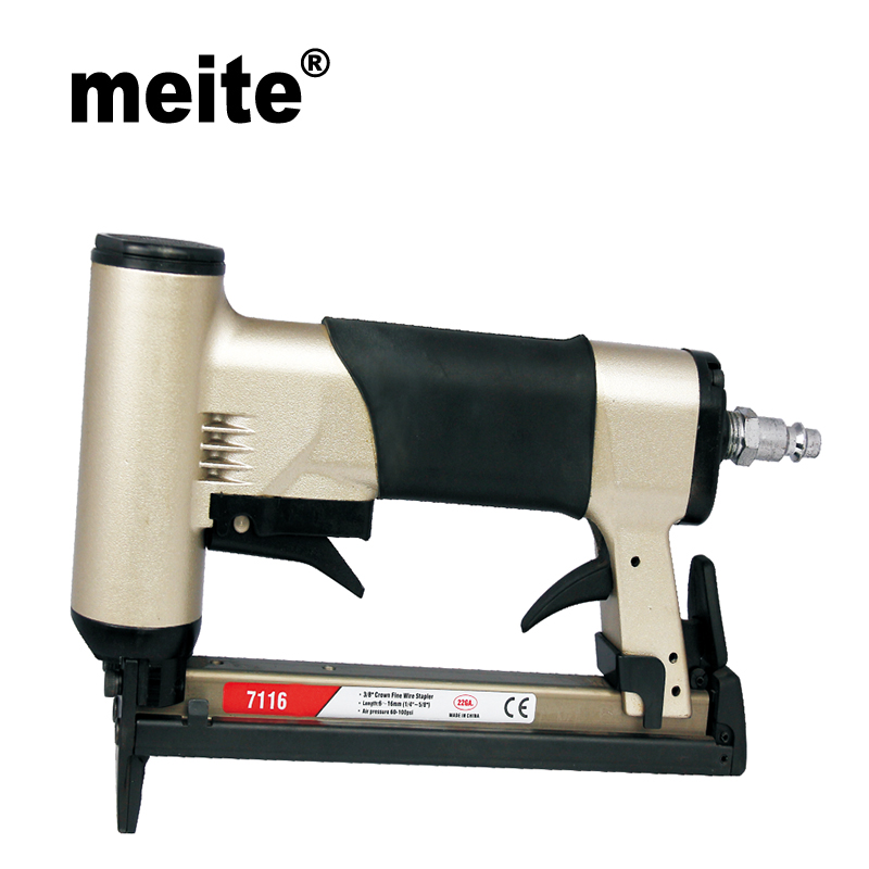 Степлер для обивки 22GA 3/8 ''crown easy, открытие магазина meite 7116