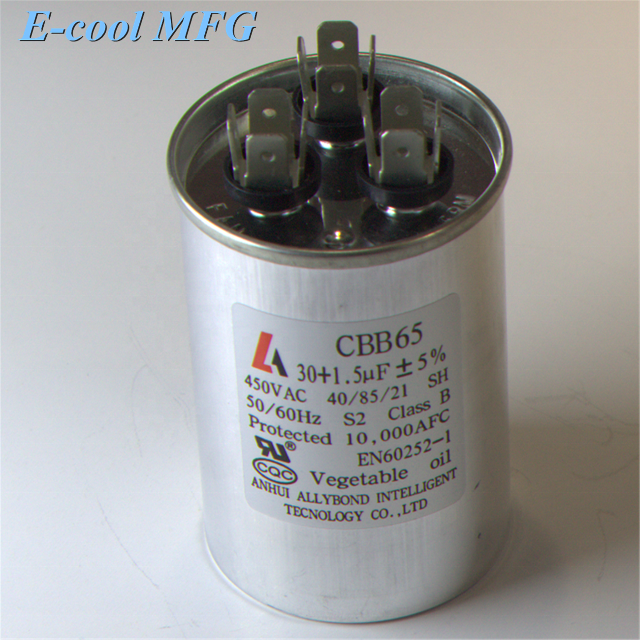 Ac двойной конденсатор cbb65