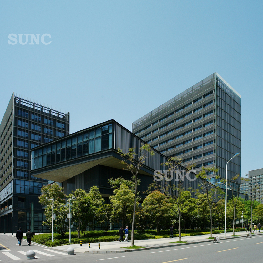 Строительство фасада алюминия стекло жалюзи аппаратные средства sun жалюзи системы