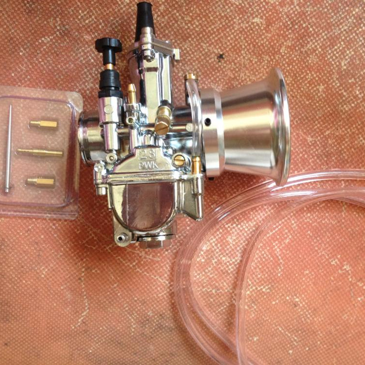 Карбюратор PWK racing с плоской стороной 28 мм, замена keihin OKO carb chrome w stack 28 мм