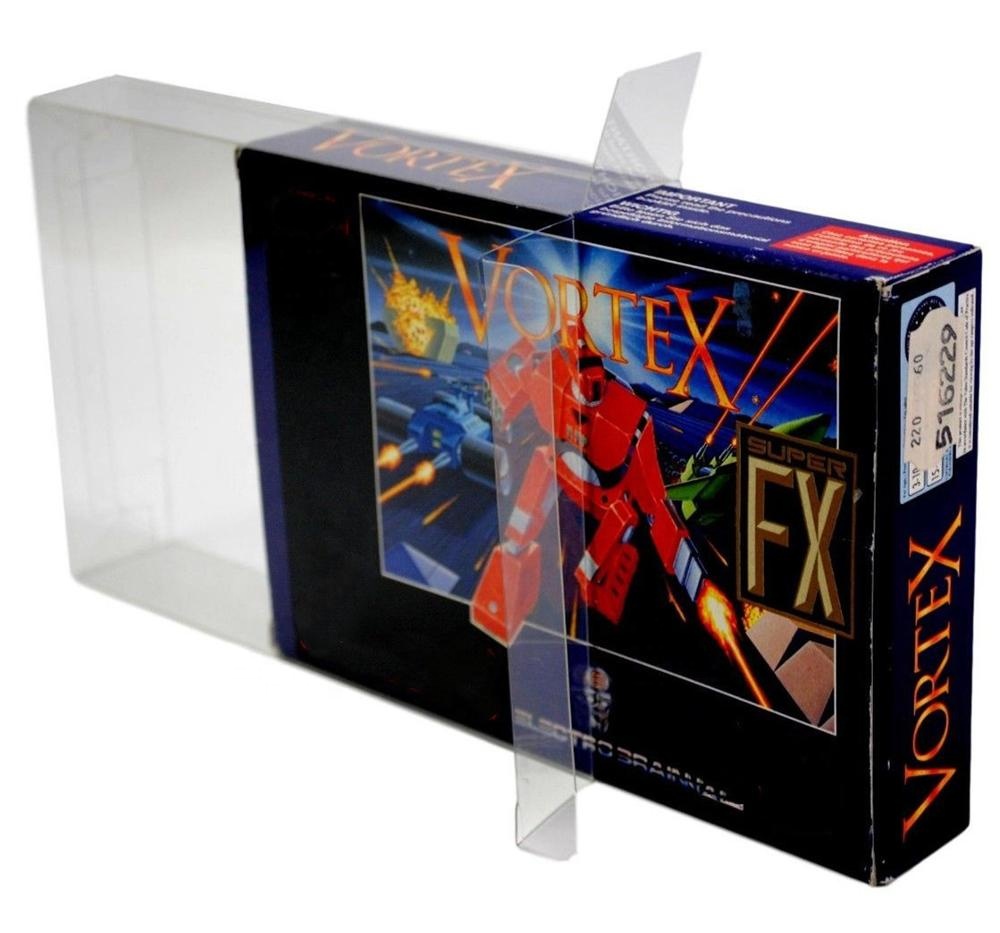 Защитный чехол для игровой приставки SNES, защитный чехол для картриджей Super Nintendo N64, чехол для дисплея PET