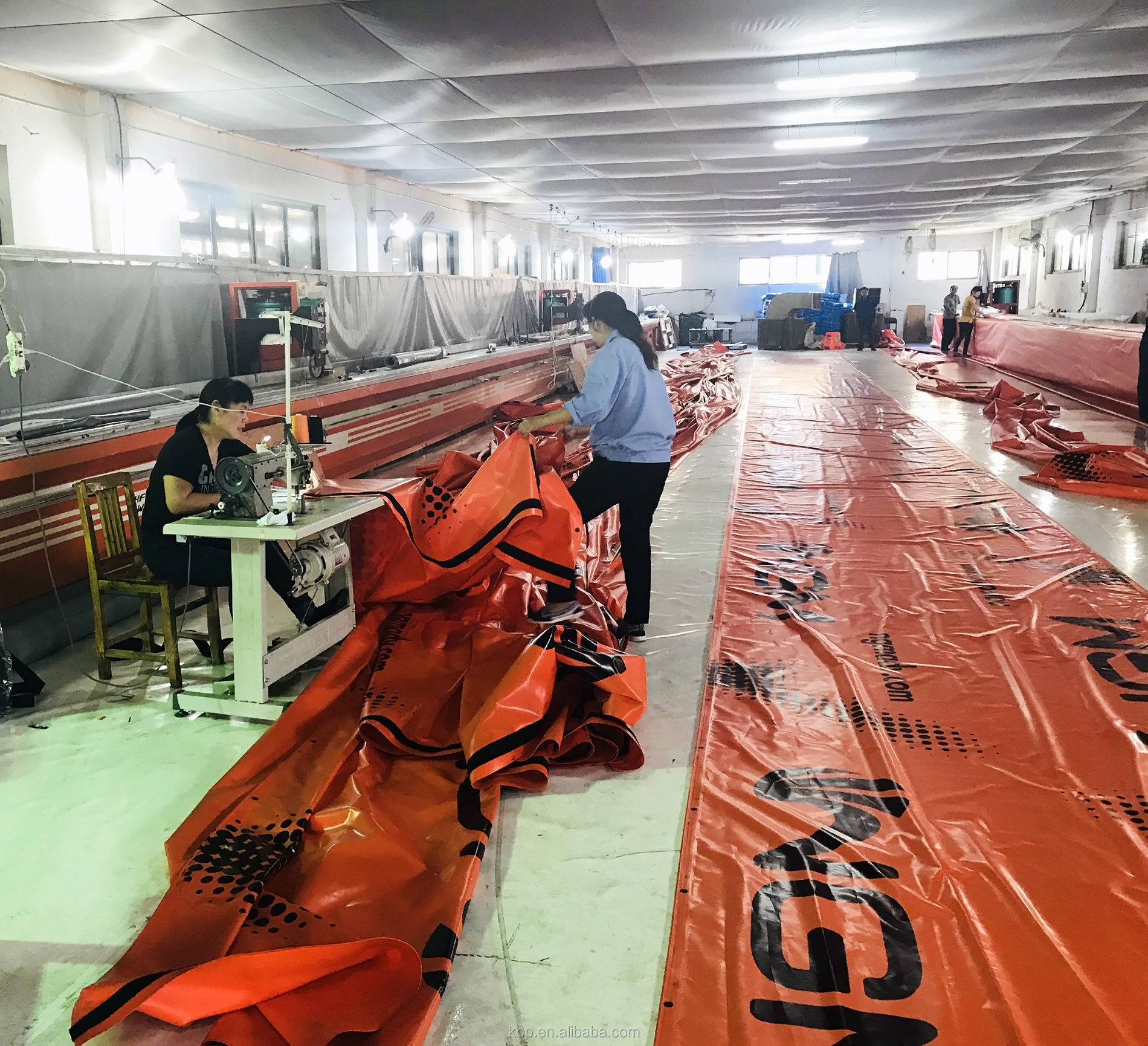 Tarpaulin roll for printing heavy duty Blue Tarp Digital printing truck cover Tarpaulin roll