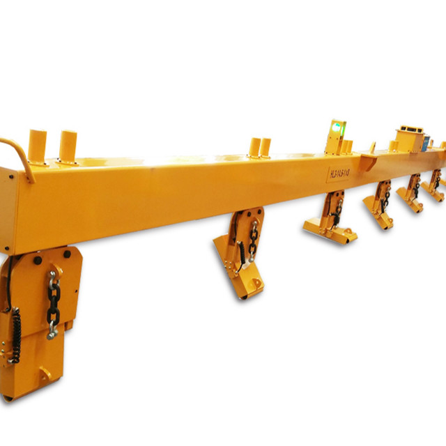 vertical steel plate electric permanent magnet lifter with safety handing