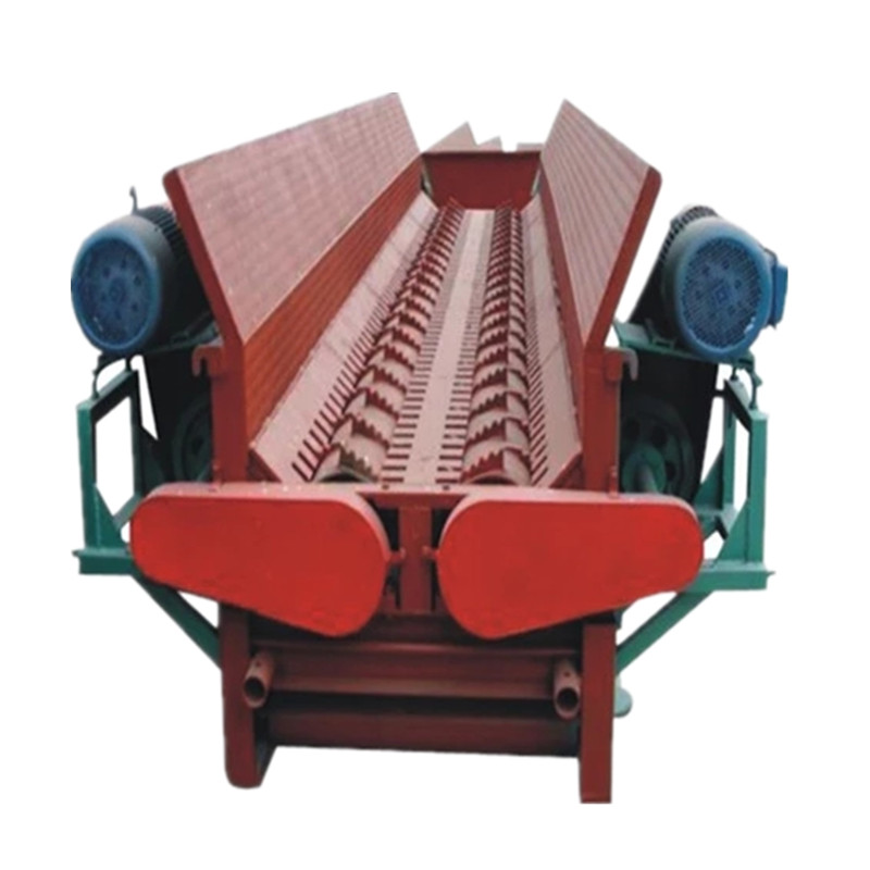 Durable eucalyptus wood debarking machine