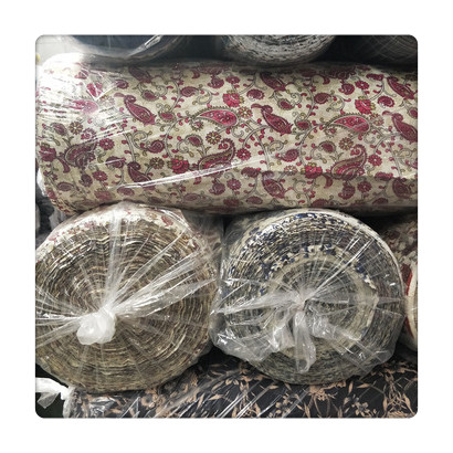 Shaoxing Textile 100% вискозное волокно/вискозное набивное полотно