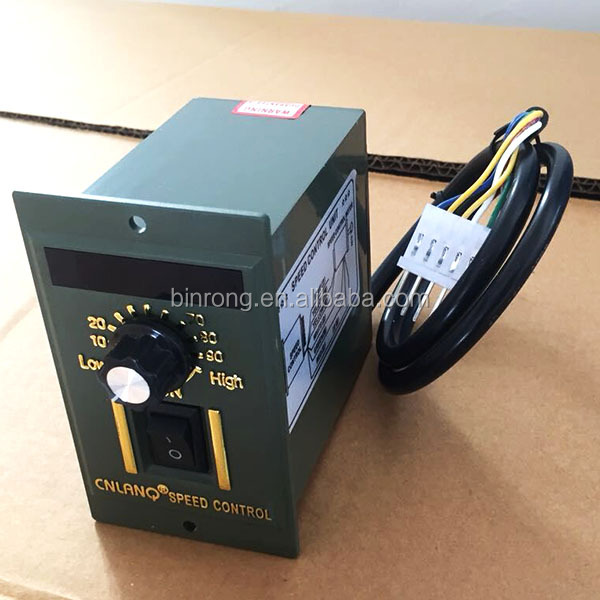 UX-52 ЖК-переключатель регулятора скорости двигателя переменного тока 6 W-300 W