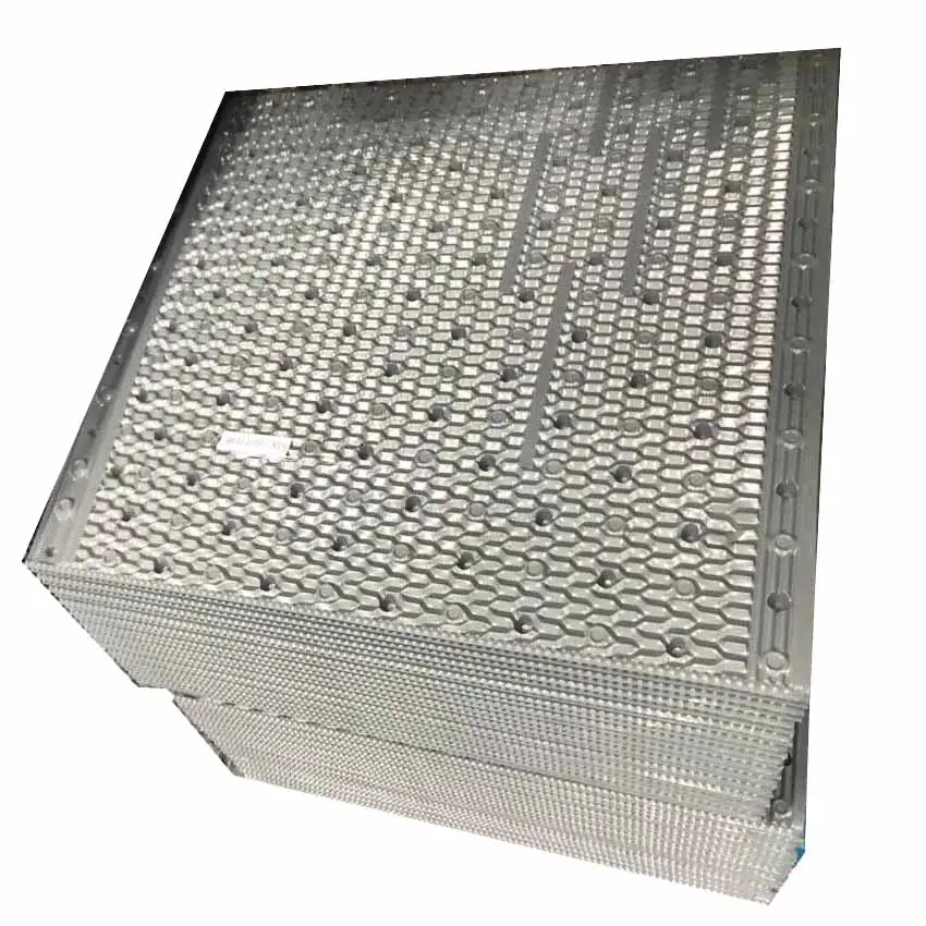 Cross flow fill sheets cooling tower pvc fill pack
