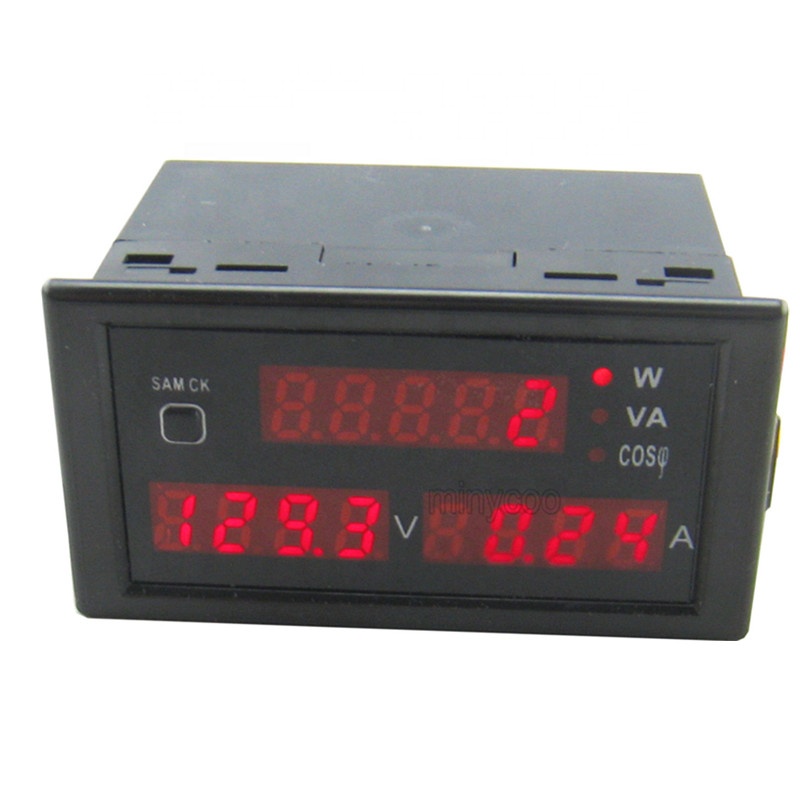 DL69-2048 AC200-450V/0-100A Многофункциональный цифровой вольтметр и амперметр переменного тока измеритель мощности тестер