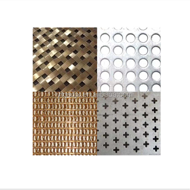 Costom Perforated Mesh decorative laser cut panels Fence sheet metal panels
