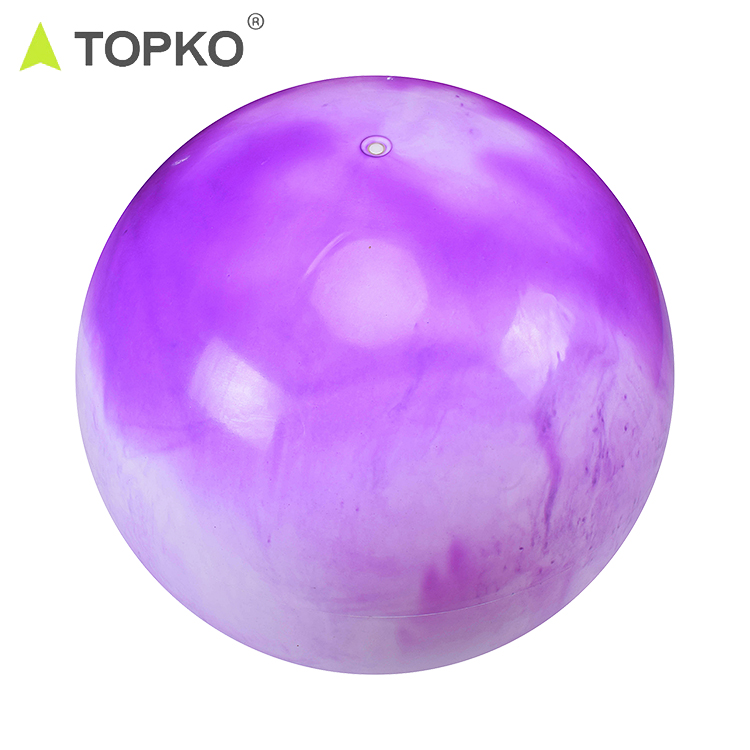 TOPKO Wholesale custom logo 55 cm colorful high quality gym fitness cloud yoga ball