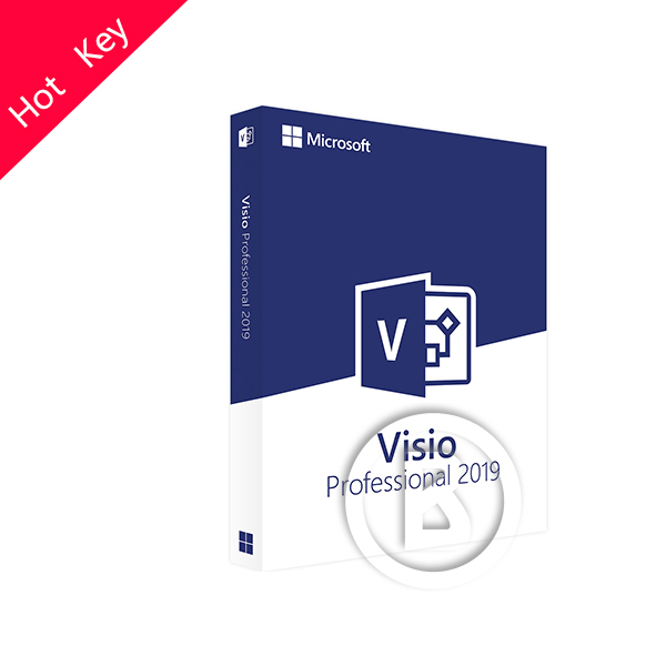 Офисный профессиональный ключ visio, 2019