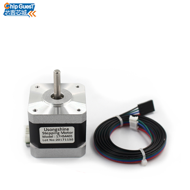Nema17 17HS4401 шаговый двигатель 2 фазы 4 провода для 3d принтера