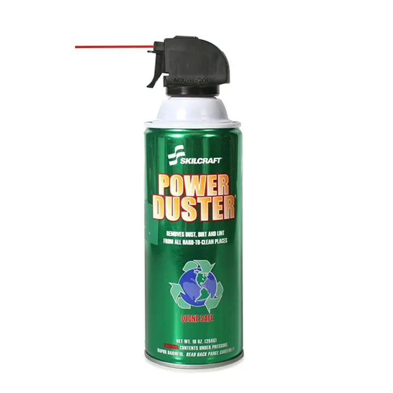 Efficient cleaning air duster spray for electronic products