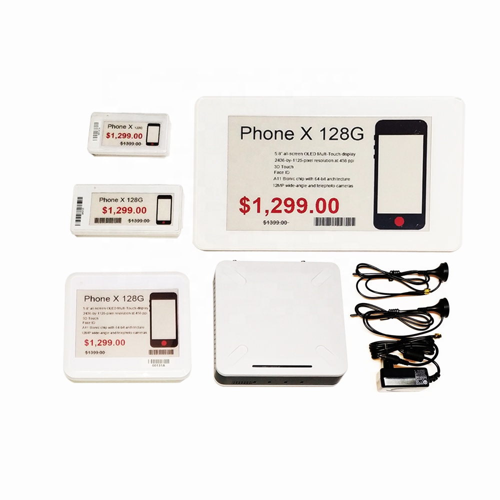 Suny 3colors Digital Price Tag Eink Electronic Paper Display Shelf Label ESL Demo Kit