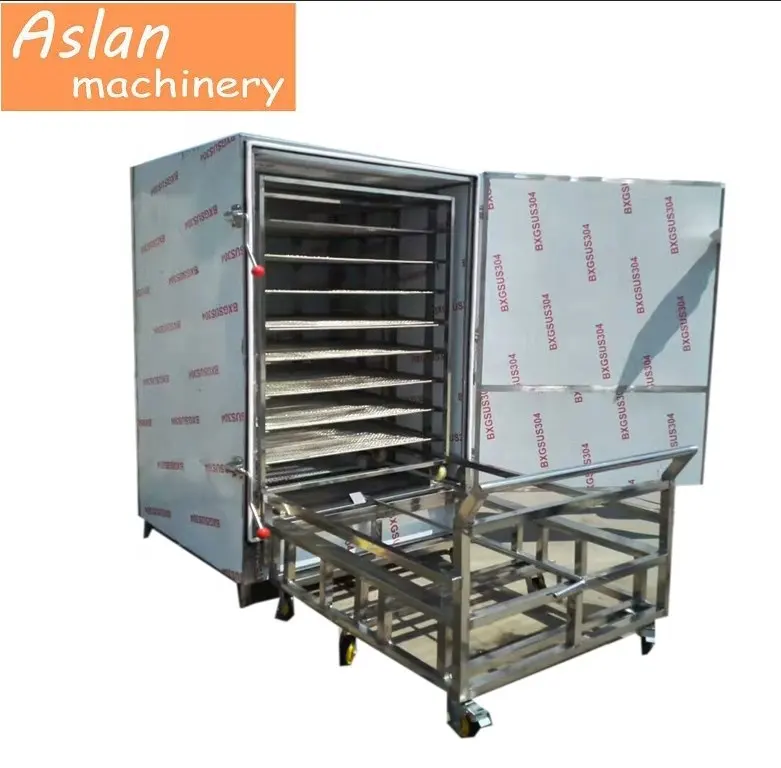 CE Industrial Food Steamer / commercial electric rice steamer cabinet /12 24 trays gas type  rice steamer machine