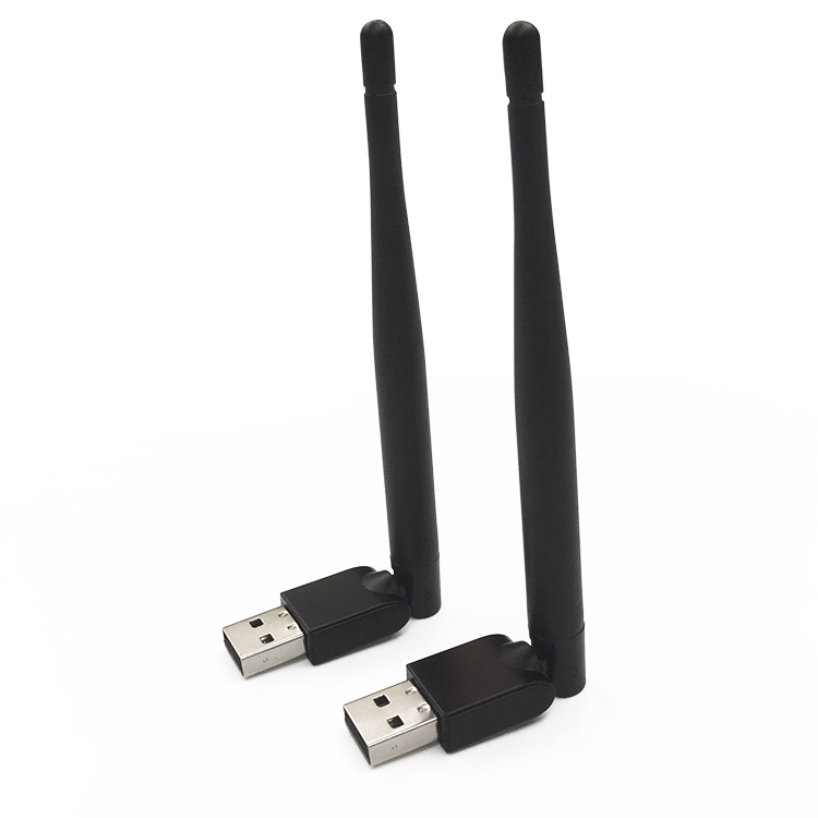 Беспроводной адаптер 2,4 ГГц Wi-Fi usb-адаптер с внешняя антенна с высоким коэффициентом усиления
