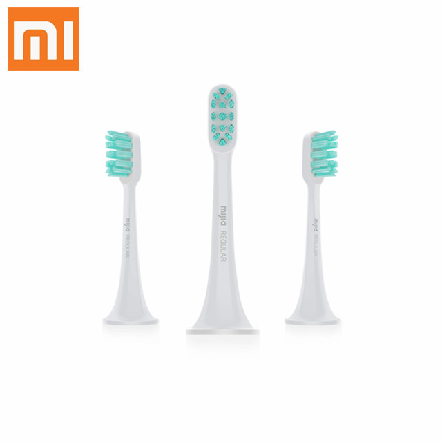 Новое прибытие оригинальный Xiaomi Мини Насадка для электрической зубной щетки 3 шт. 3D высокой плотности гибкая насадка для зубных щеток высокая эффективная чистая уход за полостью рта