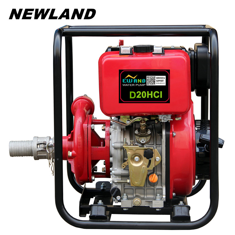Newland 2 Inch Cast Iron High Pressure Centrifugal Diesel Water Pump For Sale